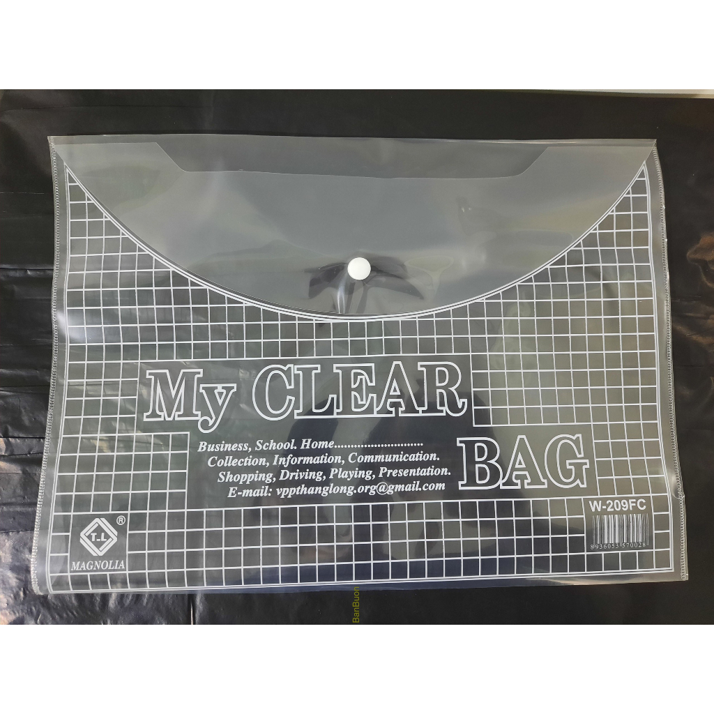 Set 10 Túi clear bag My Clear
