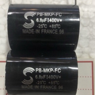 2  con    Tụ   phân   tần    loa     6.8uf 400V