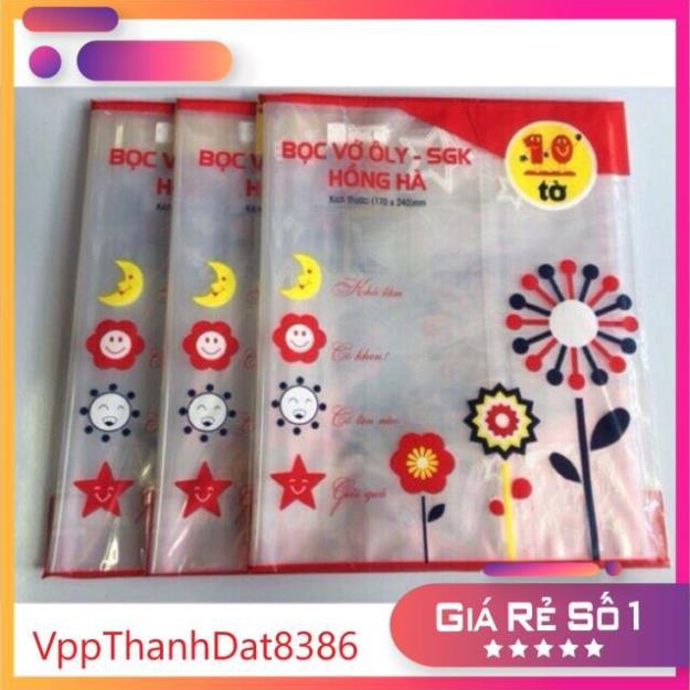 (Sale Khủng) set 10 bọc SGK + Vở C1 Hồng Hà