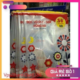 (Sale Khủng) set 10 bọc SGK + Vở C1 Hồng Hà