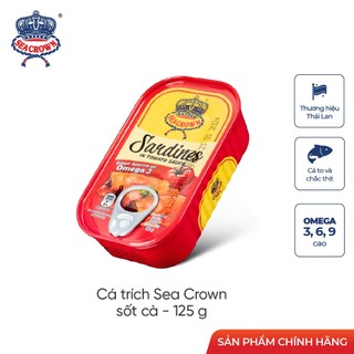Cá trích sea crown sốt cà 125g