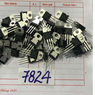 10 IC ổn áp 7824 TO220-1.5A-24V