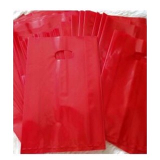 [CÓ SHIP HỎA TỐC] 1Kg túi bóng đỏ, túi nilong đỏ, túi đựng quà, túi bọc hàng loại dai bền đẹp đủ mọi kích thước