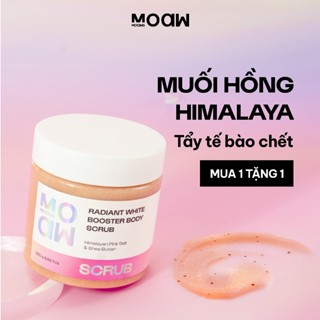 [MUA 1 TẶNG 1] Scrub Tẩy Tế Bào Chết Body Muối Hồng MOAW MOAWS Làm Sáng Da Giảm Thâm Mụn, Mịn Màng