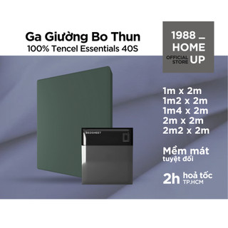 Ga giường 100% tencel 40s 1m 1m2 1m4 2m 2m2 x 2m nệm cao tối đa 30cm - 1988 home up,drap lụa lyocell bo thun