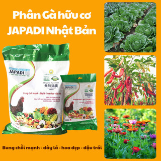 Phân Gà JAPADI Nhật bao 5kg (Vườn Sài Gòn)