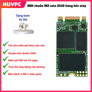 Ổ cứng SSD chuẩn M2 sata 2242 hàng bóc máy cài win miễn phí + tặng kèm ốc bắt main chuẩn M2