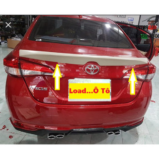 Đuôi Gió Liền Cốp Xe Toyota Vios 2014-2023 Hàng Mộc Chưa Sơn Cao Cấp Nhất