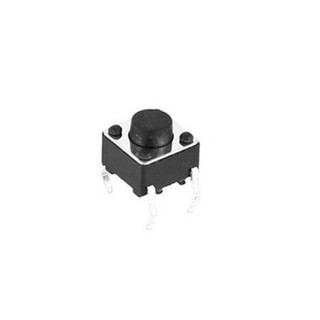 Nút Nhấn 4 Chân 6x6x5mm (Đỏ -1 Con)