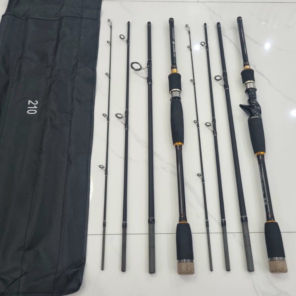 cần câu lure đút cốp siêu khỏe