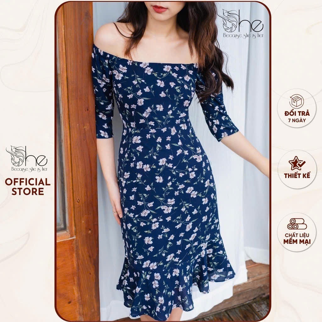 Váy của She trễ vai size S