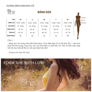 Váy của She trễ vai size S