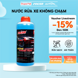 Nước rửa xe không chạm Focar Cao Cấp phủ nano tạo hiệu ứng sáng bóng sau khi rửa loại bỏ hoàn toàn vết bẩn trên bề mặt