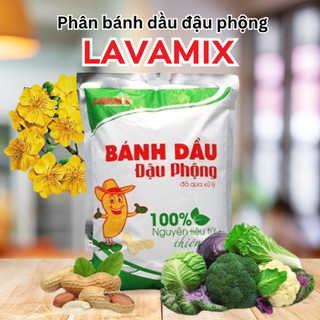 (Combo 2 gói) Lavamix bánh dầu đậu phộng đã qua xử lý, gói 1kg - Green City