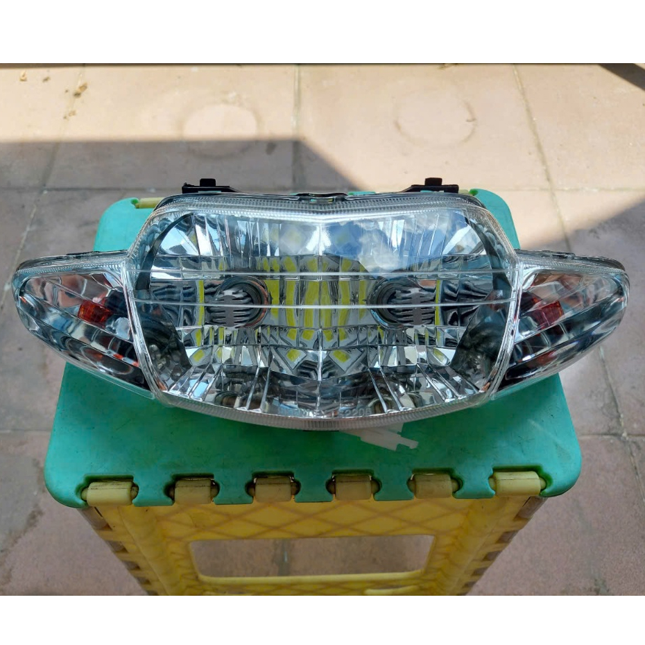 Pha wave nhỏ-Wave Zx lắp bóng led có đuôi ( loại tốt )