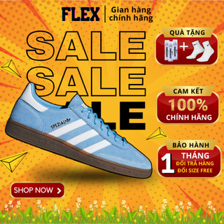 Giày Adidas Handball Spezial chính hãng đủ màu ‘Light Blue’, Green, Red, White Navy nam nữ FLEX SHOP