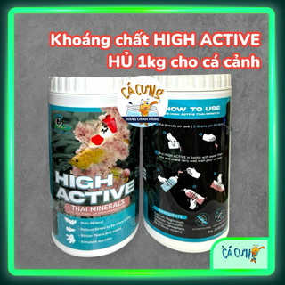 Khoáng Chất High Active 1Kg - Khoáng tăng đề kháng, giảm stress cho cá cảnh (Hàng Công Ty)