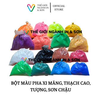 1 kg bột màu dùng pha xi măng, sơn chậu