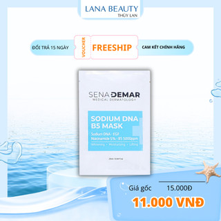 Mặt nạ sena demar sodium dna b5 mask hàn quốc chính hãng 25ml/gói