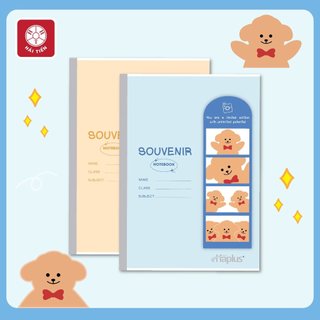 HẢI TIẾN Vở kẻ ngang Haplus - Souvenir 80 trang Lốc 10 quyển