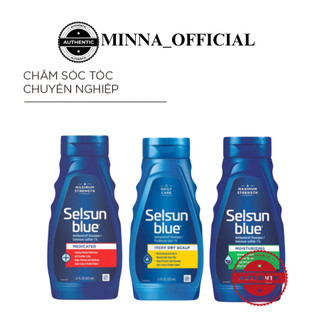 Dầu Gội Tr﻿ị Gàu,Chống Gàu Selsun Blue Medicated Maximum Strength Dandruff Shampoo 325ml - Mỹ