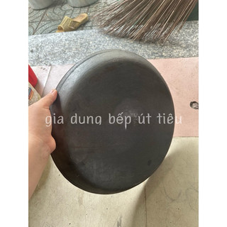 Chảo bột chiên 45cm (gang đen)