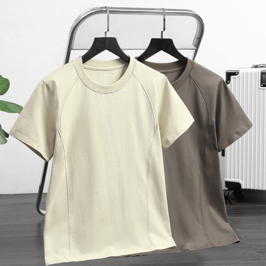 Áo thun nam cổ tròn KENB CLOSET chất vải cotton cao cấp mềm mịn co giãn 4 chiều thời trang cao cấp