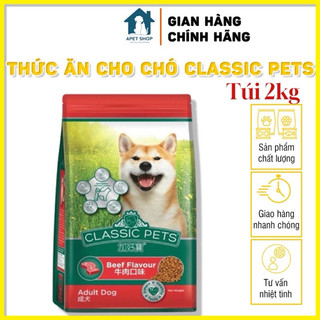 Thức Ăn Cho Chó Trưởng Thành Classic pet 2kg - Hạt Cho Chó À PetShop Kích Thích Sự Ngon Miêng,Làn Da Và Lông Khỏe