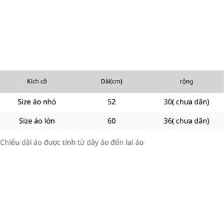 Áo thun 2 dây cho nữ đủ size từ 40-65kg