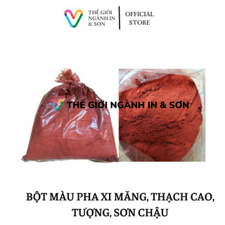 1 kg bột màu dùng pha xi măng, sơn chậu