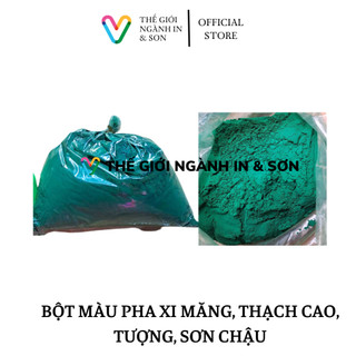 1 kg bột màu dùng pha xi măng, sơn chậu