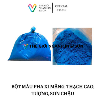 1 kg bột màu dùng pha xi măng, sơn chậu