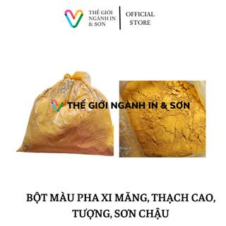 1 kg bột màu dùng pha xi măng, sơn chậu