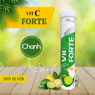 C sủi  chanh bổ sung Vitamin C 4g,  đủ vị cam, chanh, dâu, việt quất, actiso, hồng sâm, tăng lực, chanh leo, dứa, cherry