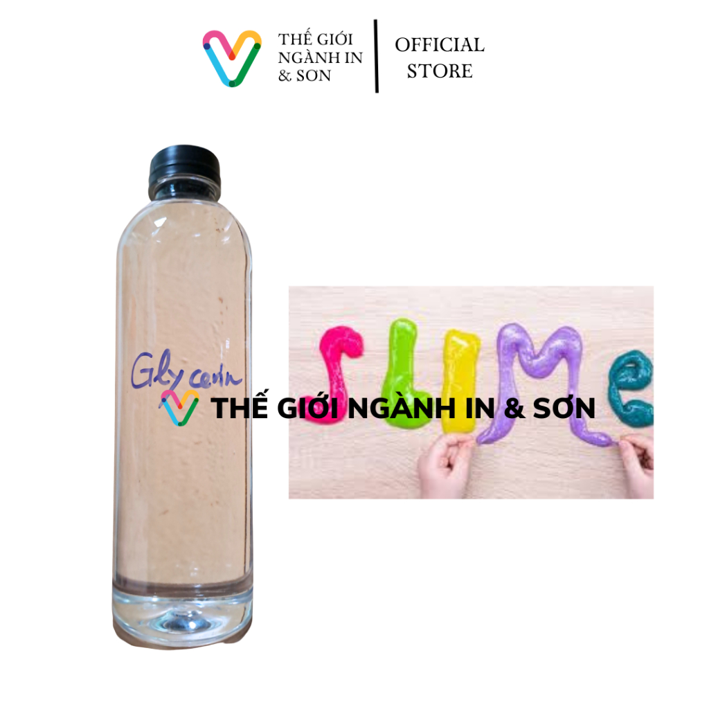 Glycerin thực vật dùng làm tạo bóng và làm dẻo Slime