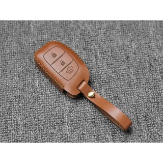 bao da chìa khoá Hyundai i10, i20 active, Tucson, elantra ( chià thông minh) da bò 100%, khắc tên sdt lên bao daTặng Móc