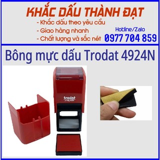 Bông mực thay thế dấu Trodat 4924
