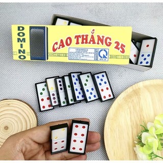 Hộp Đồ Chơi Bộ Cờ DOMINO Bằng Nhựa ( hàng loại 1 )