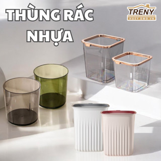Thùng rác nhựa - nhựa dẻo PP, nhựa cứng trong suốt PET, mang lại vẻ thẩm mỹ cho ngôi nhà bạn