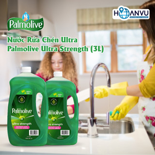Nước Rửa Chén Ultra Palmolive Ultra Strength (Bình 3L)