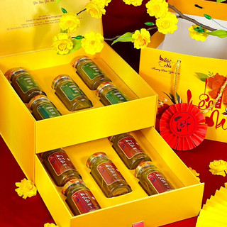 Set quà 10 hũ thượng sâm yến và nhộng trùng thảo yến