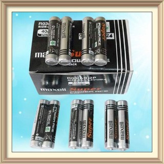 Cặp 2 viên pin tiểu 3A nhỏ không sạc Maxell, Con ó, Con thỏ, Toshiba 1.5v, pin đũa AAA (3AAA) cho remote chuột đồ chơi