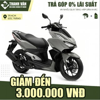 Xe máy honda vario 160cc 2023 phiên bản thể thao - xám đen bạc