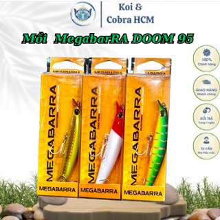 [Màu Mới] Mồi lure Megabarra DOOM 95 đánh lửng cực ngon cá chẽm, cá mú, cá lóc, cá hồng...