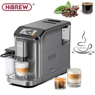 Máy Pha Cà Phê Epresso Tự Động HiBREW Mỹ H16, Pha 6 Loại Thức Uống, 15 Chế Độ Xay Cafe - Nhập Khẩu