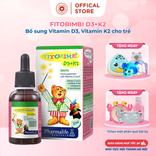 MGG.Fitobimbi D3+K2.Bổ Sung Vitamin D3K2 Giúp Hấp Thụ Canxi Vào Xương Răng Chắc Khỏe