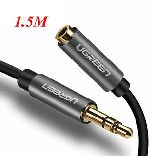 Cáp loa 3.5mm nối dài 1 đầu đực 1 đầu cái dài 1.5m ugreen dailyyphukien