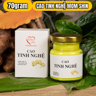 CAO TINH NGHỆ MOM SHIN 70g, Kem Dưỡng Ẩm Cho Mẹ, Ngừa Mụn, Thâm, Sạm, Nám, Tàn Nhang Da Mặt