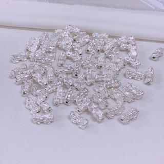 Con Nghê bạc xỏ vòng LINH MIU SILVER