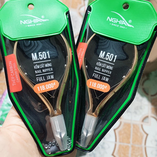 Kềm Nghĩa cắt móng M501 mạ vàng, kìm nghĩa cắt móng M501